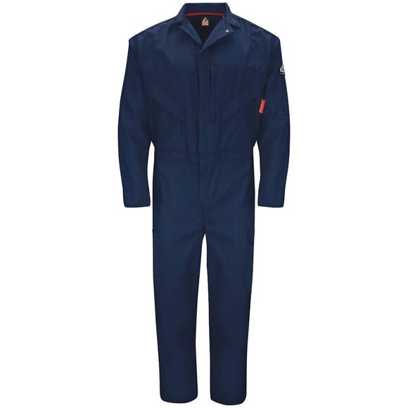 Bulwark Men's iQ Series Endurance Collection Men's FR Premium Coverall, Navy, 50 - Picture 1 of 1